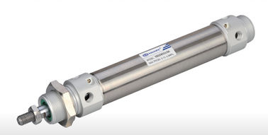 Round Stainless Steel Mini Air Cylinder CRDSW Type With Bore 32 - 63mm