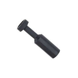 PP Plastic Black dan Grey Color pipe stopper, tabung steker berdiameter hingga 12 mm