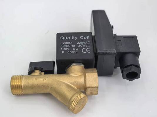 Katup kontrol arah 230VAC 20W Peralatan otomatisasi Stabilitas jangka panjang